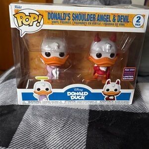 Funko Pop! Donald Duck Angel & Devil Figures